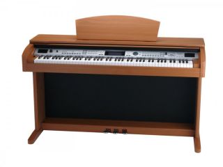 Digitalpiano Piano E Klavier Keyboard E Piano DP 400 Erle LCD Display