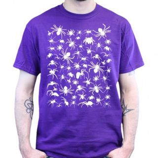 Big Bang Theory   Spider Bugs   T Shirt   violett   Theorie Sheldon