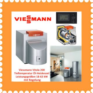 Viessmann Vitola 200 Öl Heizkessel Ölheizung m Vitotronic u. Öl