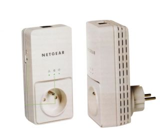 NETGEAR Powerline Set AV Adapter 200Mbps XAVB2501 Netzwerk aus der