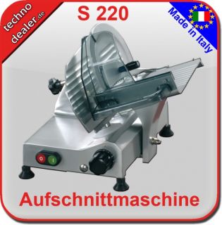 Aufschnittmaschine Allesschneider + SALAMI S 220 2.Wahl