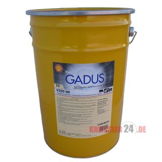 Shell Gadus S2 V220 00 18 KG Getriebefließfett (Retinax CS00, Alvania