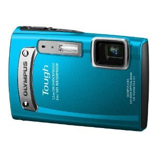 Olympus Tough TG 320 Digitalkamera 2,7 Zoll blau Kamera