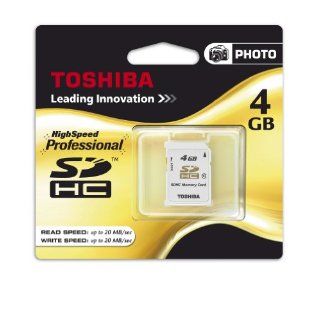 Toshiba 4 GB SDHC High Speed PROFESSIONAL CLASS 10 