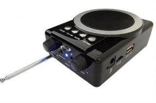 ORCOM Fullbox portabler Lautsprecher, Akku,  Player mit Radio NEU