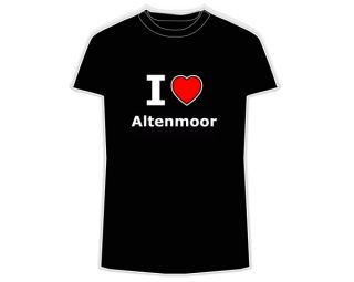 Shirt girlie I love Altenmoor S 3XL