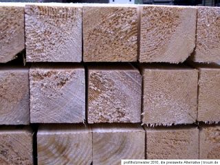 Bauholz, Rahmen, Kantholz 10 x 10 cm,Carport,Dachstuhl,Sparren, Holz