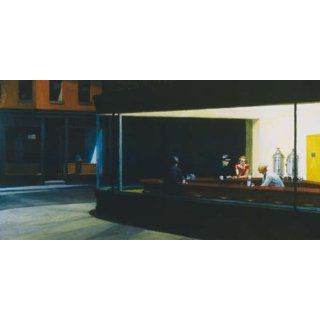  Edward Hopper Nighthawks 140 x 70 Küche & Haushalt
