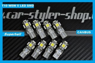 LED SMD Innenraumbeleuchtung SET Mercedes W211 W212 W221 CLS W219 C219