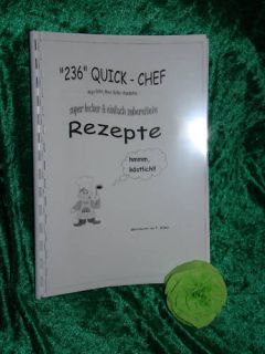 Tupperware   236 Quick Chef & Speedy Chef Rezepte NEU