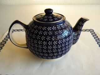 Bunzlauer Keramik Teekanne (GU596 226a)