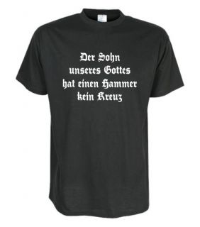 Spruch T Shirt Gott Odin Thor Larp Punk Haevy Metal