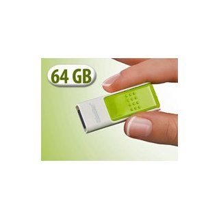 PConKey USB Speicherstick UPD 164, grün/weiß, 64 GB 
