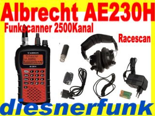 FUNK SCANNER ALBRECHT AE230H RACE BOS AIR CB AE 230 H
