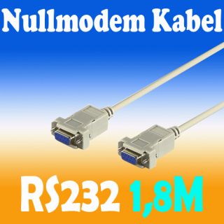 Nullmodem Kabel Sat Receiver Patch Update RS232 1,8 M