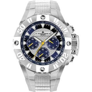 Jacques Lemans Herrenarmbanduhr Powerchrono 2008 1 1377 E 