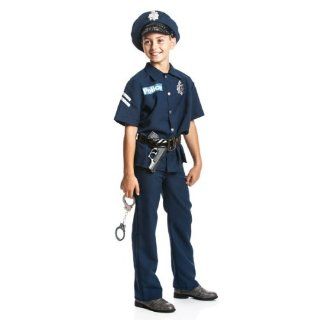 Polizist Kinder Polizei Kostüme Größe 164 Spielzeug