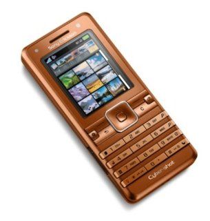 Sony Ericsson K770i UMTS Handy (Triband,  Player) Henna Bronze