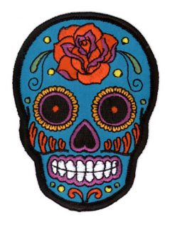 Sunny Buick Tattoo Sugar Skull Day Of The Dead Patch