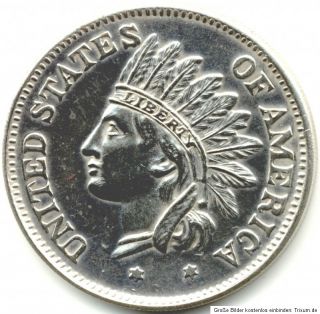 Medaille INDIAN HEAD   1 Dollar   1851 (unbekannt)   selten