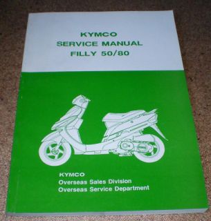 Werkstatthandbuch Kymco Roller Filly 50/80 Stand 1998