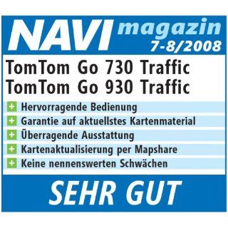 TomTom Go 730 Traffic Navigationssystem inkl. TMC Pro (10,9 cm (4,3