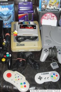 MEGA 5x KONSOLEN SET* PS1 (Tombi2)+ Super NES+ GameCube+ XBox+