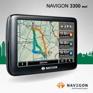 NAVIGON 3300max Navigationssystem 4,3 Zoll Elektronik