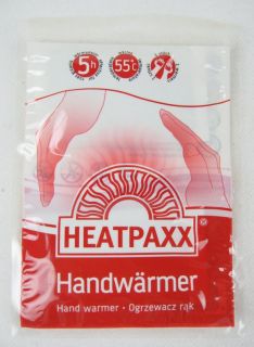 HeatPaxx Handwärmer Taschenwärmer 5 Paar im Hamsterpack für bis zu