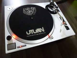 Technics SL   1210 MK2   MK5 Umbau   White Orange Edition + Ortofon