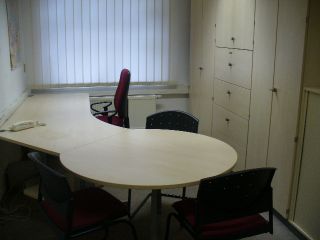 Assmann Büro komplett in Ahorn Tisch Akten Schrank