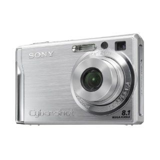 Sony Cyber shot DSC W90 Digitalkamera 2,5 Zoll silber 