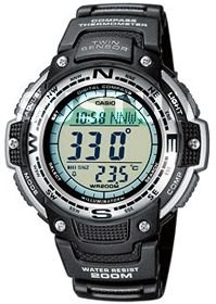 Armbanduhr Casio SGW 100 1V Digitale Kompass Thermometer Uhr SGW100