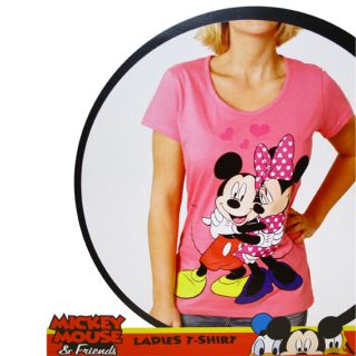 Damen T Shirt   Minnie Mouse Mickey Mouse Micky Maus Disney Mädchen T