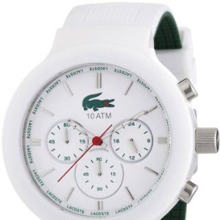 Lacoste Herren Armbanduhr XL Analog Quarz Silikon 2010653