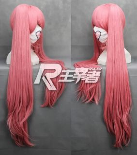 UMINEKO Pink Straight Vocaloid Miku Ponytail Cosplay Wig U70