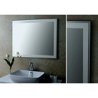 Badspiegel 80x100 cm 100x80 cm Kristallspiegel Wandspiegel Spiegel AC