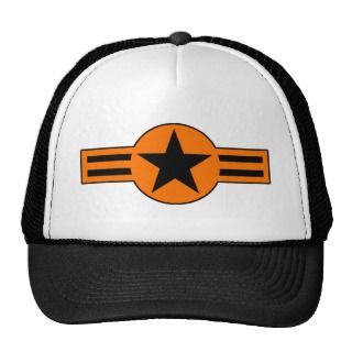 Roundel USA Air Force Military Plane Aircraft Hat