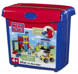 MEGA BLOKS Micro Bloks BAUSTEINE 269, 450 Teile, Spielset