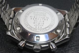 Vintage CITIZEN Chronograph 8110A Automatik automatic chrono