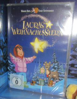 Steiff 024139 Lauras Stern Weihnachtsstern Rentier Olaf + DVD Neu
