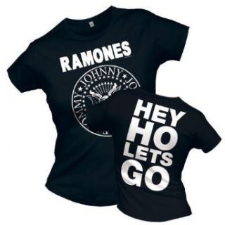 Universal Music Shirts Ramones   Hey Ho Lets Go 0914316 Damen Shirts