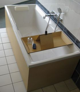 2nd floor Badewanne mit Moebelverkleidung Eiche gekalkt UVP 4 266 EUR