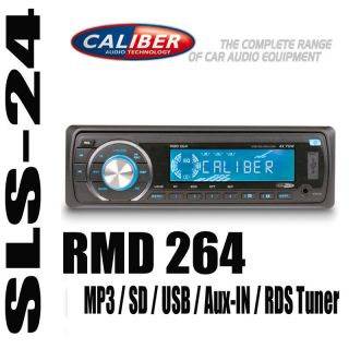 Caliber RMD264 Autoradio Radio USB SD AUX In Tuner  WMA Player ISO