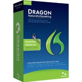Dragon NaturallySpeaking Premium Wireless 12.0 Software