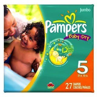 Pampers Baby Dry Diapers Jumbo Pack Size 5 (Einwegwindeln) 