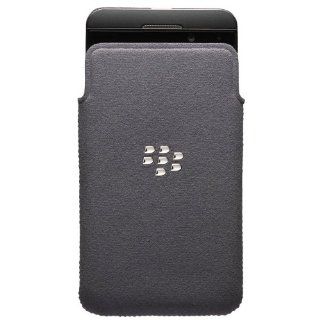 BlackBerry ACC 49282 201 Mikrofaser Tasche für Z10 Handy grau