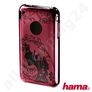 Hama Cover FACE Hülle Schale Case Rot für IPhone 3G 3GS