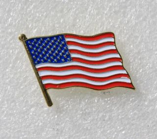 USA Amerika Flagge American US Flag Fahne Button Pin Anstecker