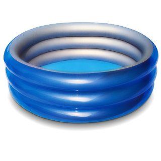 Kinderpoool blau/silber 201 x 53 cm Spielzeug